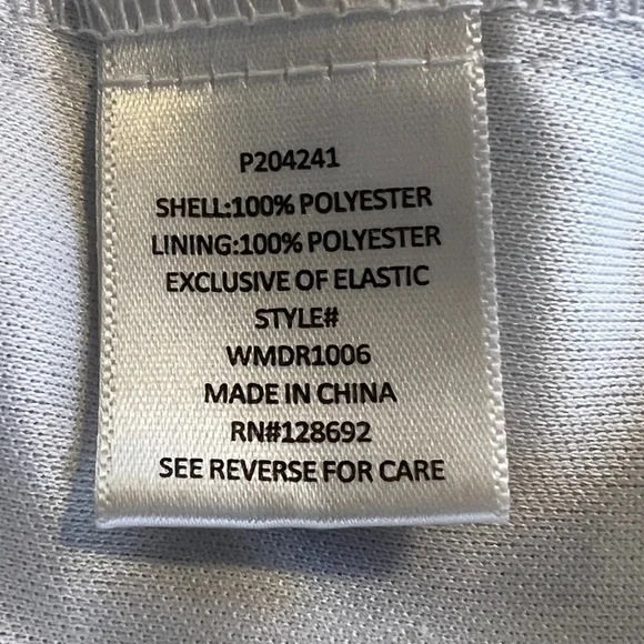 Madden NYC Babydoll Sky Blue Gingham Tiered Ruffle Dress - Picture 6 of 11